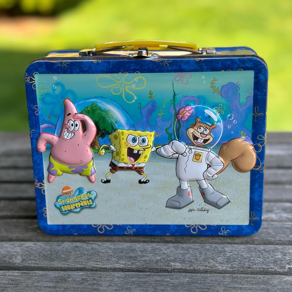 SpongeBob SquarePants Nickelodeon Metal Lunchbox Collectible Stephen Hillenburg